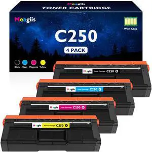 SP C250 Toner Cartridge 4-Pack Replacement for Ricoh SP C250A Toner | 407539 407540 407541 407542 for Ricoh SP C250DN Toner C250SF C261SFNw C261DNw C260DNw C260SFNw Printer Cartridge, 2,300 Pages SP C250 Toner Cartridge 4-Pack Replacement for Ricoh SP C250A Toner | 407539 407540 407541 407542 for Ricoh SP C250DN Toner C250SF C261SFNw C261DNw C260DNw C260SFNw Printer Cartridge, 2,300 Pages