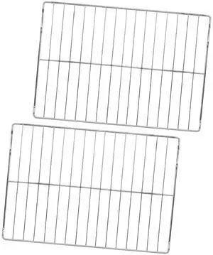 WB48T10063 Oven Rack Replacement 24x17 Inch Compatible with GE Hotpoint Oven Stove AP4538468, 1550790, AH2577619, EA2577619, PS2577619 2 Pack WB48T10063 Oven Rack Replacement 24x17 Inch Compatible with GE Hotpoint Oven Stove AP4538468, 1550790, AH2577619, EA2577619, PS2577619 2 Pack