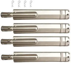 SA652Z (4-Pack) 16 Inch Heavy Duty 304 Stainless Steel Grill Burner Bull Grill Replacement Parts and Bull Grill Parts for Bull and for Cal Flame SA652Z (4-Pack) 16 Inch Heavy Duty 304 Stainless Steel Grill Burner Bull Grill Replacement Parts and Bull Grill Parts for Bull and for Cal Flame