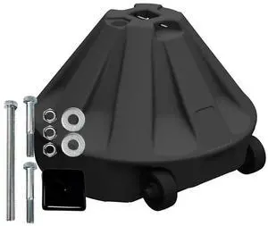 Roll-A-Post Portable Sign Post Base for 24" x 24" or Smaller Signs, Designed for School, Airport, Parking Lot, Durable Plastic, Wind Resistance, 18" x 12", Black, Post Not Included Roll-A-Post Portable Sign Post Base for 24" x 24" or Smaller Signs, Designed for School, Airport, Parking Lot, Durable Plastic, Wind Resistance, 18" x 12", Black, Post Not Included