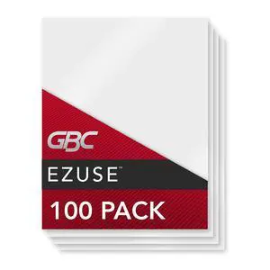 Laminating Sheets, Thermal Laminating Pouches, Letter Size, 3 Mil, EZUse, 100 Pack (3745003) Laminating Sheets, Thermal Laminating Pouches, Letter Size, 3 Mil, EZUse, 100 Pack (3745003)