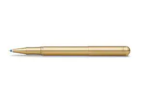 LILIPUT Ball Pen Brass with Cap I Retractable Ballpoint Pen with Standard D1 Refills in a Tin Box I Metal Ball Pen 13 cm LILIPUT Ball Pen Brass with Cap I Retractable Ballpoint Pen with Standard D1 Refills in a Tin Box I Metal Ball Pen 13 cm