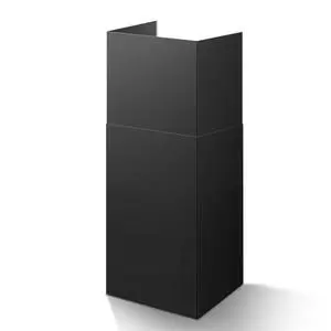 Range Hood Black Two-Piece Chimney Cover for USCX08T75 Wall Mount Range Hood Range Hood Black Two-Piece Chimney Cover for USCX08T75 Wall Mount Range Hood