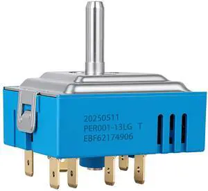 EBF62174906 Infinite Control Switch for LG Electric Range Oven Surface Element Replacement PER001-13LG PER001-13S T EBF62174902 EBF62174904 EBF62174906 Infinite Control Switch for LG Electric Range Oven Surface Element Replacement PER001-13LG PER001-13S T EBF62174902 EBF62174904