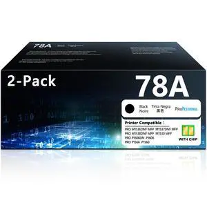 78A Toner Cartridges Black High Yield (2 Black) | Replacement for HP 78A CE278A Toner Compatible with P1606DN M1536 MFP M1536DNF P1560 P1566 P1606 Printer Ink CE278A Toner 78A Toner Cartridges Black High Yield (2 Black) | Replacement for HP 78A CE278A Toner Compatible with P1606DN M1536 MFP M1536DNF P1560 P1566 P1606 Printer Ink CE278A Toner