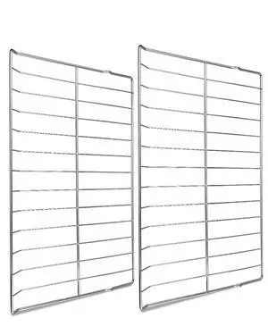 MHL63411403 Oven Rack Fit for LG Range Stove LDG4313ST LREL6323S, 304 Stainless Steels Oven Wire Rack Baking Rack Replace MHL63411401 MHL63411402 MHL62112101, 24.8 x 16.2 Inch, 2 Pack MHL63411403 Oven Rack Fit for LG Range Stove LDG4313ST LREL6323S, 304 Stainless Steels Oven Wire Rack Baking Rack Replace MHL63411401 MHL63411402 MHL62112101, 24.8 x 16.2 Inch, 2 Pack