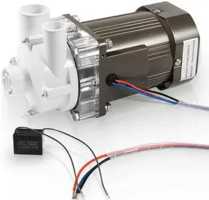 S-0730 Ice Machine Motor for Hoshizaki Ice Machine, Pump Assy Motor for Hoshizaki Ice Maker KM-1200S KM-1300S KM-1600S, Come with Capacitor and 16in Cable & Plug S-0730 Ice Machine Motor for Hoshizaki Ice Machine, Pump Assy Motor for Hoshizaki Ice Maker KM-1200S KM-1300S KM-1600S, Come with Capacitor and 16in Cable & Plug