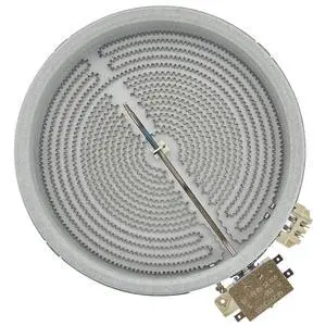 389082702 Range Cooktop 8"/5" Dual Radiant Surface Element Burner 2200/1000W 9 inch, Compatible with Frigidaire Kenmore GE, Replaces 316049703, 316049705, 316049707, 318178001, WB30X24134 389082702 Range Cooktop 8"/5" Dual Radiant Surface Element Burner 2200/1000W 9 inch, Compatible with Frigidaire Kenmore GE, Replaces 316049703, 316049705, 316049707, 318178001, WB30X24134