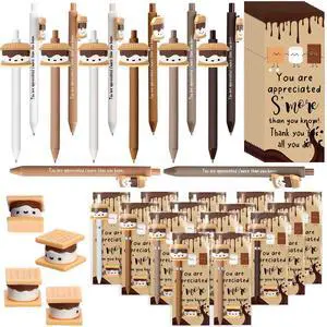 96 Sets Teacher Gifts Bulk Back to School Inspirational Smores Marshmallow Pens Tags Thank You Party for Teacher Student Nurse Team Staff Employees Coworkers Groups Office 96 Sets Teacher Gifts Bulk Back to School Inspirational Smores Marshmallow Pens Tags Thank You Party for Teacher Student Nurse Team Staff Employees Coworkers Groups Office
