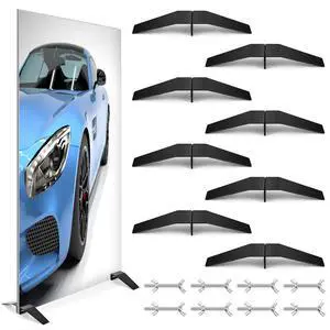 16 Pcs/4 Sets Spider Feet Board Sign Holder Base Adjustable Heavy Duty Metal Floor Mount Standing Sign Holder for Business Store Board Display Show (Base Only) 16 Pcs/4 Sets Spider Feet Board Sign Holder Base Adjustable Heavy Duty Metal Floor Mount Standing Sign Holder for Business Store Board Display Show (Base Only)