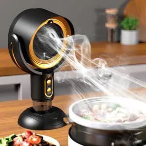 Portable Range Hood, Desktop Range Hood with 2 Speed Exhaust Fan, Detachable Aluminum Filter, Large Oil Collection Cup, Portable Kitchen Exhaust Fan for Indoor BBQ, Hot Pot Camping Trips Home (Gold) Portable Range Hood, Desktop Range Hood with 2 Speed Exhaust Fan, Detachable Aluminum Filter, Large Oil Collection Cup, Portable Kitchen Exhaust Fan for Indoor BBQ, Hot Pot Camping Trips Home (Gold)