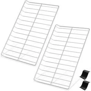 2 Pack Upgraded 304 Stainless Steel WPW10179152 W10179152 Oven Rack Compatible with Kitchen-Aid,Maytag and Whirlpool Range Oven Wire Rack W10439248 EAP11749669 Gas Range Oven Rack w/Oven Rack Liner 2 Pack Upgraded 304 Stainless Steel WPW10179152 W10179152 Oven Rack Compatible with Kitchen-Aid,Maytag and Whirlpool Range Oven Wire Rack W10439248 EAP11749669 Gas Range Oven Rack w/Oven Rack Liner