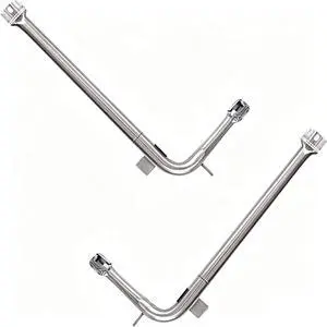 Burner Tube for Viking Appliance Oven Burner EVGIC305 VGIC365 VGRC605 VGSS480 Viking Range Parts, PB050012, 2-Pack Pb050009 Stainless Steel Gas Replacement Parts Burner Tube for Viking Appliance Oven Burner EVGIC305 VGIC365 VGRC605 VGSS480 Viking Range Parts, PB050012, 2-Pack Pb050009 Stainless Steel Gas Replacement Parts