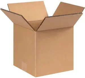 HD777DW Heavy-Duty Double Wall Corrugated Cardboard Box 7" L x 7" W x 7" H, Kraft, for Shipping, Packing and Moving (Pack of 15) HD777DW Heavy-Duty Double Wall Corrugated Cardboard Box 7" L x 7" W x 7" H, Kraft, for Shipping, Packing and Moving (Pack of 15)