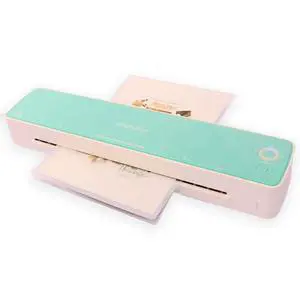 Versatile Hot and Cold Laminator Machine & Foil Applicator for 3 to 10 Mil Pouch Thickness, Up to 13 Inch Wide Document Sealer, Easy to Use for Home Office or School, Mint and White Versatile Hot and Cold Laminator Machine & Foil Applicator for 3 to 10 Mil Pouch Thickness, Up to 13 Inch Wide Document Sealer, Easy to Use for Home Office or School, Mint and White