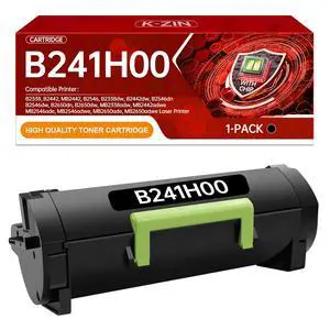 B2442 B241H00 Black Toner Cartridge with Chip, 6500 Pages High Yield | Compatible with Lexmark B2442dw B2546dn B2650dn MB2442adwe MB2546ade MB2650adwe, Replace B231000 B2442 B241H00 Black Toner Cartridge with Chip, 6500 Pages High Yield | Compatible with Lexmark B2442dw B2546dn B2650dn MB2442adwe MB2546ade MB2650adwe, Replace B231000