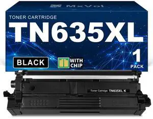 TN635XL TN635 High Yield Black Toner Cartridge TN-635XL 635XL | Compatible for Brother MFC-L8930CDW HL-L8430CDW HL-L8570CDW MFC-L8730CDW MFC-L8970CDW MFC-EX575 Printer 1-Pack TN635XL TN635 High Yield Black Toner Cartridge TN-635XL 635XL | Compatible for Brother MFC-L8930CDW HL-L8430CDW HL-L8570CDW MFC-L8730CDW MFC-L8970CDW MFC-EX575 Printer 1-Pack