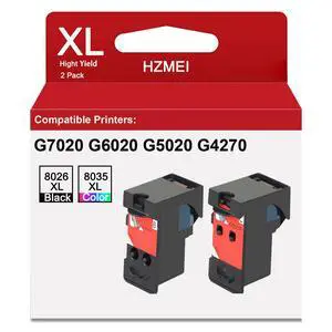 BH-20 CH-20 Printhead Work with PG 8026XL 8035XL Set Combo Pack | G6020 G5020 Printhead Compatible for Canon PIXMA G7020 G6020 G5020 G3260 G2260 MegaTank Printer Head Ink Cartridge BH-20 CH-20 Printhead Work with PG 8026XL 8035XL Set Combo Pack | G6020 G5020 Printhead Compatible for Canon PIXMA G7020 G6020 G5020 G3260 G2260 MegaTank Printer Head Ink Cartridge