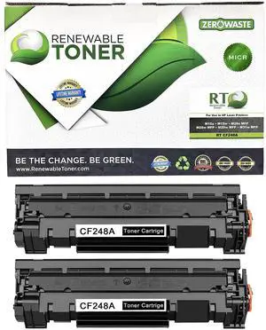 48A MICR Replacement for HP 48A CF248A | Laser Pro MFP Printers M15w M29w M28w M30w M31w M16w | Check Printer Ink Cartridge (Pack of 2) 48A MICR Replacement for HP 48A CF248A | Laser Pro MFP Printers M15w M29w M28w M30w M31w M16w | Check Printer Ink Cartridge (Pack of 2)