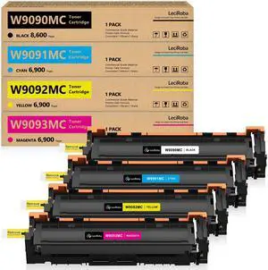 W9090MC Compatible Toner Cartridge Replacement for HP W9090MC W9091MC W9092MC W9093MC Toner Cartridge for HP Color Managed E45028 E45028DNE 45028DN MFP E47528 E47528f Printer (4-Pack) W9090MC Compatible Toner Cartridge Replacement for HP W9090MC W9091MC W9092MC W9093MC Toner Cartridge for HP Color Managed E45028 E45028DNE 45028DN MFP E47528 E47528f Printer (4-Pack)