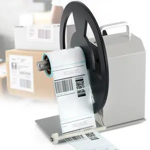 Automatic Label Rewinder, Speed-Adjustable Sticker Rewinder, Bidirectional Label Rewinding Machine, Synchronized with Printer, 1"/1.5"/3" Core Holder, Width 3.54" Automatic Label Rewinder, Speed-Adjustable Sticker Rewinder, Bidirectional Label Rewinding Machine, Synchronized with Printer, 1"/1.5"/3" Core Holder, Width 3.54"