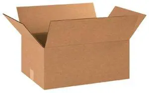 18128 Corrugated Cardboard Box 18" L x 12" W x 8" H, Kraft, For Shipping, Packing and Moving (Pack of 25) 18128 Corrugated Cardboard Box 18" L x 12" W x 8" H, Kraft, For Shipping, Packing and Moving (Pack of 25)
