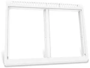 UPGRADED 240364701 Refrigerator Crisper Drawer Cover Frame Compatible with Frigidaire Crisper Drawer Replacement 242201802 Crisper Pan Cover Unit 240364723 242201801 Fridge Crisper Shelf Cover UPGRADED 240364701 Refrigerator Crisper Drawer Cover Frame Compatible with Frigidaire Crisper Drawer Replacement 242201802 Crisper Pan Cover Unit 240364723 242201801 Fridge Crisper Shelf Cover