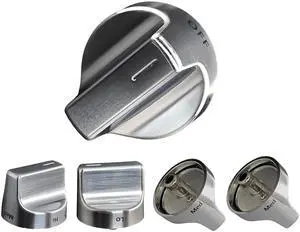 5 pcs Whirlpool Stove Knob Replacement W11620567 |, Stainless Steel, Reinforced D-Shape and sleeve, Replaces W11510456 5 pcs Whirlpool Stove Knob Replacement W11620567 |, Stainless Steel, Reinforced D-Shape and sleeve, Replaces W11510456