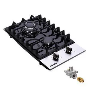 12 Inch Gas Cooktop, Built-in 2 Burners Stainless Steel Gas Stovetop LPG/NG Convertible Gas Stove Top Dual Fuel Gas Hob DM2188-01 12 Inch Gas Cooktop, Built-in 2 Burners Stainless Steel Gas Stovetop LPG/NG Convertible Gas Stove Top Dual Fuel Gas Hob DM2188-01