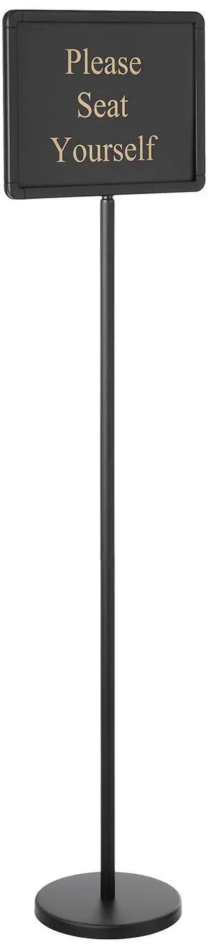 HTS-60K 60" Hostess Sign with 15 Message Variations,Black HTS-60K 60" Hostess Sign with 15 Message Variations,Black