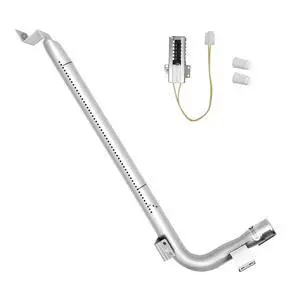 Upgraded 1 PACK Stainless Steel WB16K10035 Genuine Oven Burner Tube with 1 PACK Igniter Kit for GE Gas Oven Replacement Parts Upgraded 1 PACK Stainless Steel WB16K10035 Genuine Oven Burner Tube with 1 PACK Igniter Kit for GE Gas Oven Replacement Parts