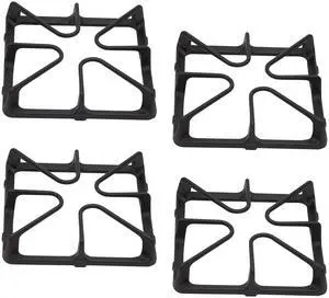 WB31K10034 Gas Stove Grates Replacement Compatible with For GE Burner Grate Stove Parts General Electric Gas Range Parts Stove Surface Top Grate Cast Iron Rack (4Pack) WB31K10034 Gas Stove Grates Replacement Compatible with For GE Burner Grate Stove Parts General Electric Gas Range Parts Stove Surface Top Grate Cast Iron Rack (4Pack)