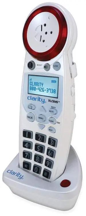 XLC8HS Amplified Phone Expansion Handset - for XLC8 Bluetooth Cordless Amplified Phone with Answering Machine XLC8HS Amplified Phone Expansion Handset - for XLC8 Bluetooth Cordless Amplified Phone with Answering Machine