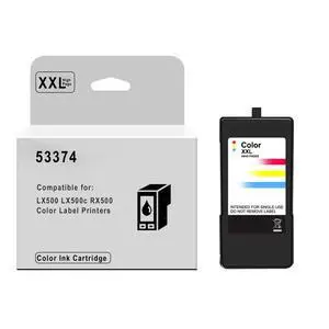 High Pages Remanufactured 53374 Ink Cartridge Replacement for Primera LX500 High Yield Color Ink Cartridge, Tri-Color (53374) 1 Pack High Pages Remanufactured 53374 Ink Cartridge Replacement for Primera LX500 High Yield Color Ink Cartridge, Tri-Color (53374) 1 Pack