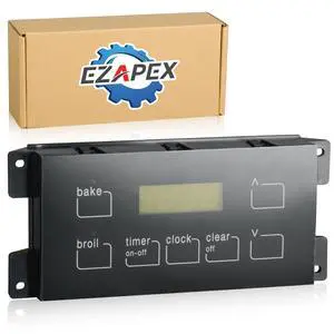 316455520 Oven Range Stove Clock Control Board Replacement Compatible with Electrolux Frigidaire Kenmore Replaces 5304518661 316455410 316455520 Oven Range Stove Clock Control Board Replacement Compatible with Electrolux Frigidaire Kenmore Replaces 5304518661 316455410