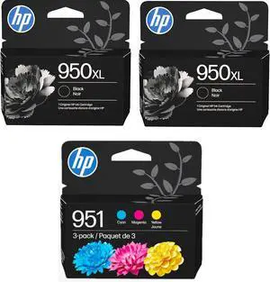 950XL Blk/951 CMY Original Ink Bundle for OfficeJet Pro 8100/8600 Series 950XL Blk/951 CMY Original Ink Bundle for OfficeJet Pro 8100/8600 Series