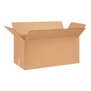 261212 Long Corrugated Cardboard Box 26" L x 12" W x 12" H, Kraft, For Shipping, Packing and Moving (Pack of 20) 261212 Long Corrugated Cardboard Box 26" L x 12" W x 12" H, Kraft, For Shipping, Packing and Moving (Pack of 20)