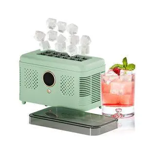 Countertop Ice Maker Machine, Portable Ice Machine with Self-Cleaning, Makes Quickly, Quiet & Compact Ice Maker for Home/Kitchen/Office/Party/RV Countertop Ice Maker Machine, Portable Ice Machine with Self-Cleaning, Makes Quickly, Quiet & Compact Ice Maker for Home/Kitchen/Office/Party/RV