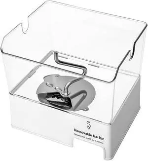 Upgraded WPW10347093 Refrigerator Ice Bin Fit for Whirlpool Ice Bucket Replacement, W10347093 Removable Ice Container for Whirlpool Ice Maker Replacement for Maytag, Jenn-Air WRF736SDAM Upgraded WPW10347093 Refrigerator Ice Bin Fit for Whirlpool Ice Bucket Replacement, W10347093 Removable Ice Container for Whirlpool Ice Maker Replacement for Maytag, Jenn-Air WRF736SDAM