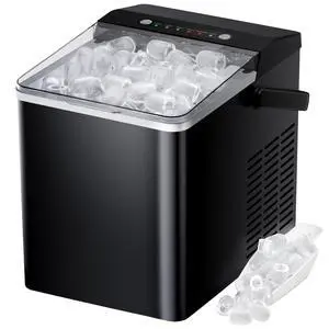 Ice Maker Countertops, Portable Ice Maker Machine with Self-Cleaning 1.8L Water Tank Large Ice Basket, Ice Makers Produces 9 Ice Cubes in Just 6 Minutes Ideal for Home Kitchens and RVs Ice Maker Countertops, Portable Ice Maker Machine with Self-Cleaning 1.8L Water Tank Large Ice Basket, Ice Makers Produces 9 Ice Cubes in Just 6 Minutes Ideal for Home Kitchens and RVs