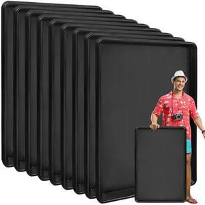 9Pcs Extra Large Auto Oil Drip Pan- 35.4 x 24 x1.6 Inches Oil Drip Tray for Under Car Plastic Oil Tray,Oil Catch Pan Replacement Tray to Keep Garage Floor Show Room Driveway Safe and Clean 9Pcs Extra Large Auto Oil Drip Pan- 35.4 x 24 x1.6 Inches Oil Drip Tray for Under Car Plastic Oil Tray,Oil Catch Pan Replacement Tray to Keep Garage Floor Show Room Driveway Safe and Clean
