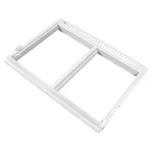 240364787 Crisper Pan Cover Compatible with Frigidaire Refrigerator Crisper Drawer Cover Shelf Frame W/O Glass Replacement for AP4432913 240364714 240364725 240364794 1512532 White 240364787 Crisper Pan Cover Compatible with Frigidaire Refrigerator Crisper Drawer Cover Shelf Frame W/O Glass Replacement for AP4432913 240364714 240364725 240364794 1512532 White
