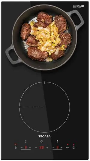 12 Inch Induction Cooktop 3500W, Built-in Electric Stove with 2 Boost Burners, Compatible with Magnetic Cookers, Timer & Child Safety Lock, 9 Power Levels 12 Inch Induction Cooktop 3500W, Built-in Electric Stove with 2 Boost Burners, Compatible with Magnetic Cookers, Timer & Child Safety Lock, 9 Power Levels
