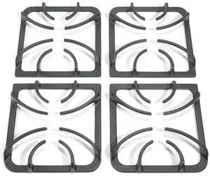316202405 Gas Stove Burner Grates Replacement for Frigidaire Cast Iron4 Pcs | Premium Compatible with Kenmore gas ranges burner rack, cooktops and stove top 4 burner grate,Frigidaire stove accessories 316202405 Gas Stove Burner Grates Replacement for Frigidaire Cast Iron4 Pcs | Premium Compatible with Kenmore gas ranges burner rack, cooktops and stove top 4 burner grate,Frigidaire stove accessories