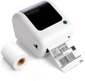 Bluetooth Thermal Shipping Label Printer - High Speed 4x6 Wireless Label Maker Machine, Support PC, Phone, USB for MAC, Compatible with Ebay, Amazon, Shopify, Etsy, USPS Barcode, Mailing Bluetooth Thermal Shipping Label Printer - High Speed 4x6 Wireless Label Maker Machine, Support PC, Phone, USB for MAC, Compatible with Ebay, Amazon, Shopify, Etsy, USPS Barcode, Mailing