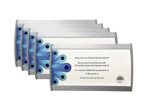 Curved Office Business Door Sign Holder | Aluminum Wall Mount Name Plate Holder, cubicle sign holder, sturdy and beautiful 6.00" W X 4.00" H (N94x6" 5 Signs) Curved Office Business Door Sign Holder | Aluminum Wall Mount Name Plate Holder, cubicle sign holder, sturdy and beautiful 6.00" W X 4.00" H (N94x6" 5 Signs)