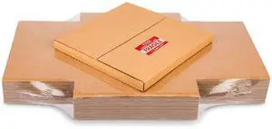 LP Mailers, 12.8x12.8x1-inch Vinyl Record Shipping Boxes, 50 Pack | 3mm Thick Corrugated Cardboard Box with Fragile Stickers, Easy-Fold, Multi-Depth, Kraft LP Mailers, 12.8x12.8x1-inch Vinyl Record Shipping Boxes, 50 Pack | 3mm Thick Corrugated Cardboard Box with Fragile Stickers, Easy-Fold, Multi-Depth, Kraft