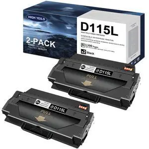 MLT-D115L Black High Yield Toner Cartridge Replacement for Samsung d115L | 115L Toner for Xpress SL-M2880FW SL-M2830DW SL-M2820DW SL-M2870 SL-M2880XAC Printer Toner (2-Pack) MLT-D115L Black High Yield Toner Cartridge Replacement for Samsung d115L | 115L Toner for Xpress SL-M2880FW SL-M2830DW SL-M2820DW SL-M2870 SL-M2880XAC Printer Toner (2-Pack)