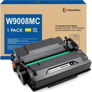 W9008MC W9008 High Capacity Black Compatible Toner Cartridges Replacement for HP Managed E50145dn / MFP E52645dn / Flow E52645c Printer (1-Pack) W9008MC W9008 High Capacity Black Compatible Toner Cartridges Replacement for HP Managed E50145dn / MFP E52645dn / Flow E52645c Printer (1-Pack)