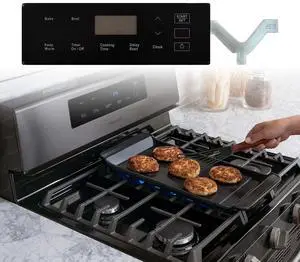 DG34-00036A Range Switch Membrane Touchpad Control Panel Compatible with Samsung Gas Ranges & Ovens - Replaces AP6244840 PS12086104 EAP12086104 Models DG34-00036A Range Switch Membrane Touchpad Control Panel Compatible with Samsung Gas Ranges & Ovens - Replaces AP6244840 PS12086104 EAP12086104 Models